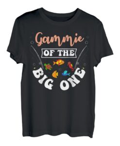 Gammie Of The Big One Angeln, Geburtstagsparty T-Shirt