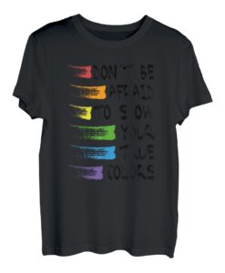 Gay LGBTQ Queer Queen Trans Bi Regenbogen CSD Geschenk Shirt T-Shirt
