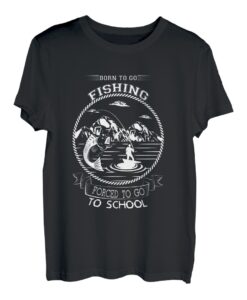 Geboren um angeln zu gehen T-Shirt