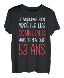 Geburtstag 53 Jahre Geschenkidee Originelle Lustige Herren Damen T-Shirt