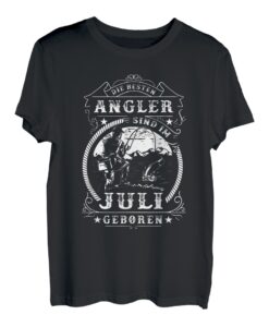 Geburtstagsgeschenke für Angler mit Geburtstag im Juli T-Shirt