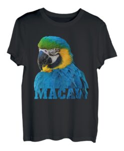 Gelbbrustara Ara Papagei Bild & Wort T-Shirt