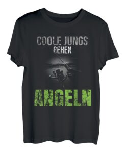 Geniales Coole Jungs gehen Angeln Outfit für Angler T-Shirt