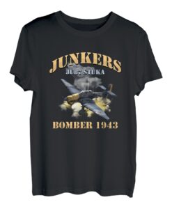 German Ju87 Stuka Vintage WW2 Bomber Veteran Pilot Geschenk T-Shirt
