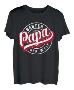 Geschenk Geschenkidee Vater Bester Papa der Welt T-Shirt