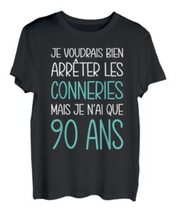 Geschenk zum Geburtstag, 90. Geburtstag, Geschenkidee für Herren und Damen T-Shirt