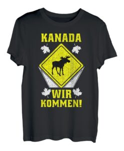 Geschenkidee Geburtstag Kanada Reise Geschenk Backpacking T-Shirt