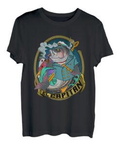 Gestreiftes Barschangeln T-Shirt