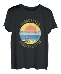 Gloucester Souvenir-Bekleidung - Retro Vintage Gloucester T-Shirt