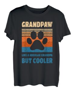 Grandpaw Großvater Vintage Retro Opa Hund Hunde Opa Lustig T-Shirt