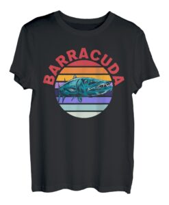 Great Barracuda Cuda Fishing Wildlife Salzwasser Fisch Art T-Shirt
