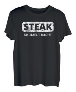 Grillen Grillmeister Steak krümelt nicht Grill Männer T-Shirt