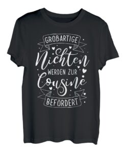 Großartige Nichten werden zur Cousine befördert Nichte Baby T-Shirt