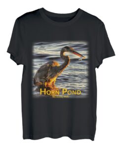 Großer Blaureiher angeln T-Shirt