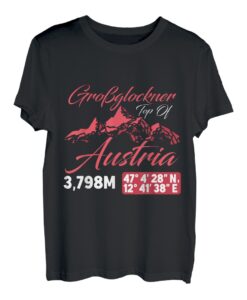 Großglockner Österreich Berge Wanderer Bergsteiger Bergfan T-Shirt