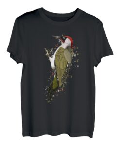 Grünspecht Vogel Singvogel Vogelfreund Vogelbeobachter T-Shirt