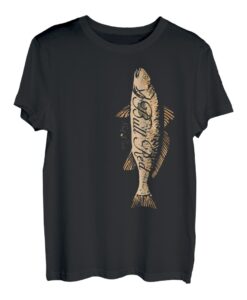 Gulf Coast Fishing Red Drum Bull Red Huge Fish T-Shirt