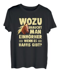 Haflinger Pferd Ponny Damen Mädchen Reiten Voltigieren Haffi T-Shirt