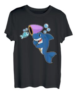 Hai Hapfox Angeln T-Shirt