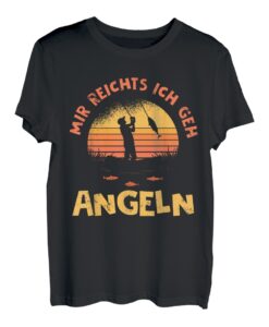 Haken und Schnur: Mir reichts ich geh Angeln T-Shirt