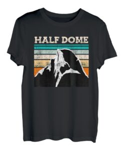 Half Dome Bergfan Wandern Summit Bergsteiger Bergliebe T-Shirt