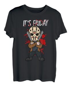 Halloween Jason Freitag 13. Maske Horror Lustig Geschenk T-Shirt