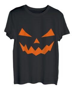 Halloween Kürbis Gesicht T-Shirt