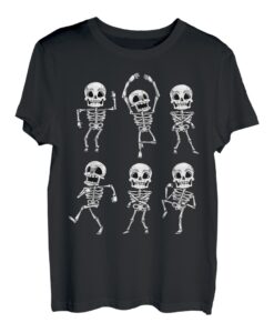 Halloween-Skelette, tanzend, lustig, Jungen, Mädchen, Kinder T-Shirt