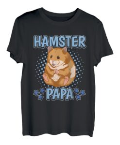 Hamster Papa Vater Vatertag Hamster T-Shirt