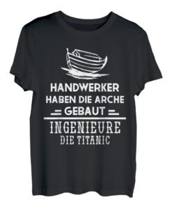 Handwerker Shirt - Dachdecker Mechatroniker Elektriker T-Shirt