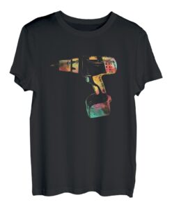 Handyman DIY Geschenke Männer Frauen Bunte Akkuschrauber T-Shirt