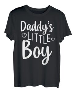 Hapfox Daddy's Little Boy Tee Vatertag Papa Männer T-Shirt