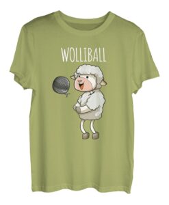 Hapfox I Lustiges Schaf Wortspiel Lustiges Volleyball T-Shirt