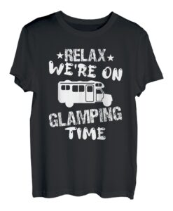 Hapfox - Lustiger Camping-Liebhaber T-Shirt