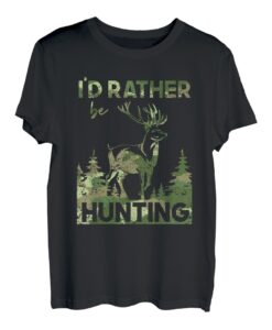 Hapfox Lustiges Jäger-Geweih T-Shirt