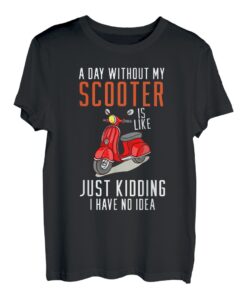 Hapfox Motorräder Motorrad Scoot T-Shirt