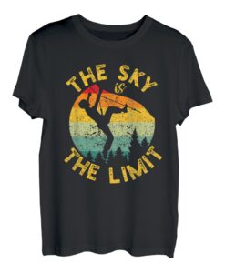 Hapfox Retro Klettern Vintage Kletterer T-Shirt