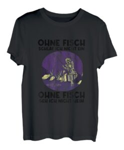 Hapfox Skelett Angler T-Shirt