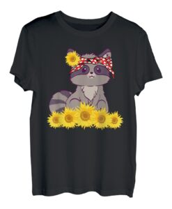 Hapfox süßer Waschbär T-Shirt