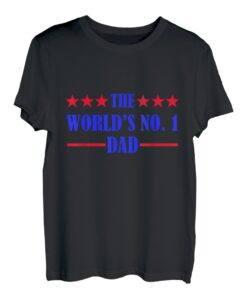 Hapfox - The World's No.1 Dad T-Shirt