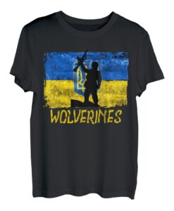 Hapfox, Ukraine Wolverines Love Support T-Shirt