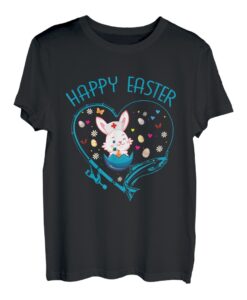 Happy Easter Angelhase, Ostertag, Angeln, Angler T-Shirt