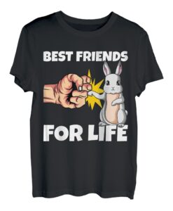 Hasen Liebe Best Friends for Life Hase Kaninchen Ostern T-Shirt