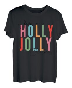 Have A Holly Xmas Jolly Weihnachten bunt T-Shirt