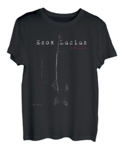 HECHT Esox Lucius Angler Fischen Raubfisch Spinning angeln T-Shirt