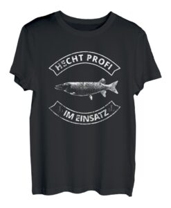 Hecht Fisch Pet T-shirt I Angeln Hecht Profi im Einsatz T-Shirt
