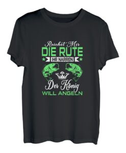 Hecht Mann Carp Fishing Reichet mir die Rute ihr Narren T-Shirt