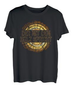 Heimwerker Schreiner Handwerker Der mit dem Holz spricht T-Shirt