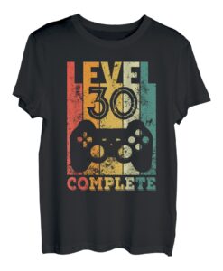 Herren 30. Geburtstag Mann Frau Level 30 Jahre 1993 Deko Geschenk T-Shirt