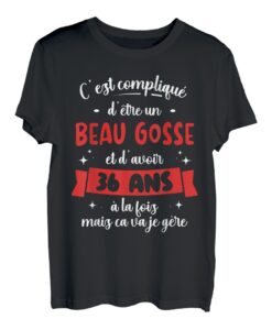 Herren 36 Jahre Immer Schöne Gosse Geschenk Herren Original Drole 1986 T-Shirt